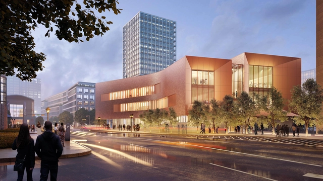SOM and Weiss/Manfredi Break Ground on New Campus for the New Jersey Performing Arts Center - Featured Image