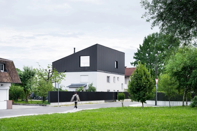 Attic Extension Ljubljana / ARHITEKTURA - Exterior Photography, Renovation, Facade