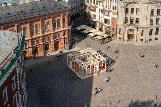Dome Next Door  Installation / Toms kampars + Hori_zonte + Jurgis Gečys + Antonella Amesberger - Exterior Photography, Cultural Architecture, Facade