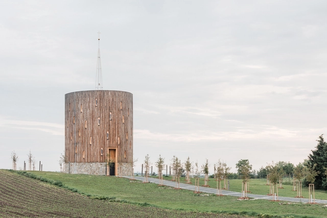 Nesvačilka 圣母教堂 / RCNKSK - 建筑图, 小教堂