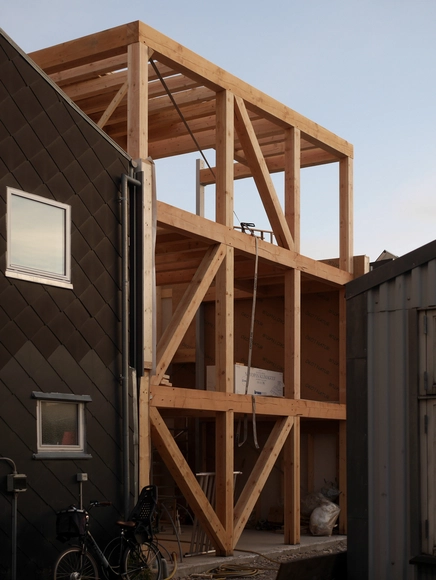 Frame House I / Jespersen Nodtvedt - Interior Photography, Houses, Facade, Beam