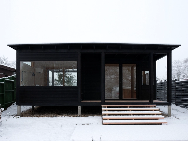 Frame House II / Jespersen Nødtvedt - Drawings, Houses, Door, Facade, Stairs