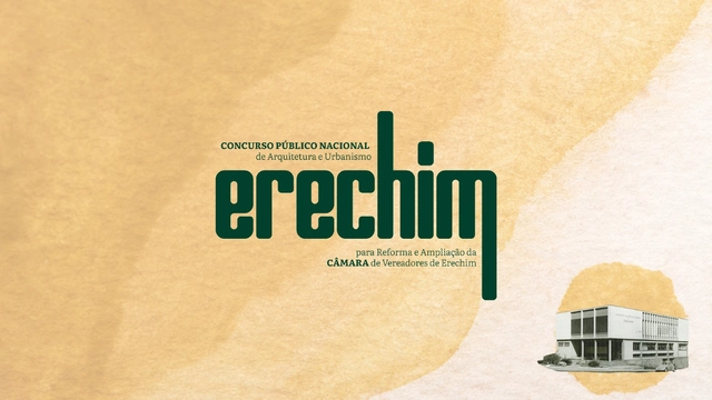 Inscrições abertas para concurso de projeto de arquitetura para a reforma da Câmara de Vereadores de Erechim - Imagem de Destaque