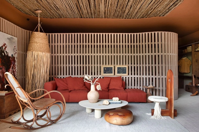 Casa Raizes do Cerrado e Varanda Raízes / Natália Lemos + Horto Girassol - Fotografia de Interiores, Interiores Comerciais, Mesa