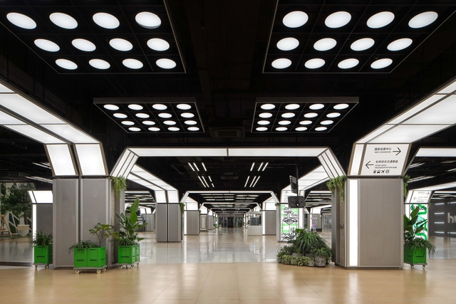 虹桥交通枢纽商业连通道 HUBO / Sò Studio - 交通中心