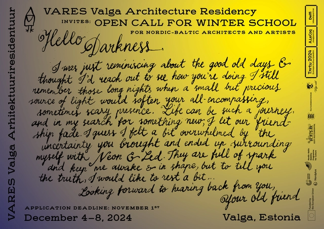 OPEN CALL: VARES Winter School  - Featured Image