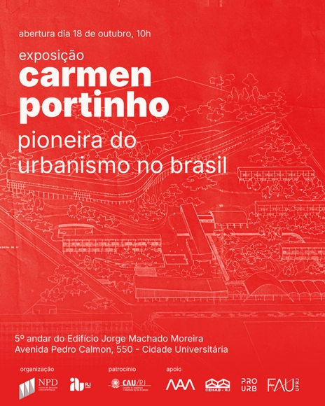 Exposição "Carmen Portinho: pioneira do urbanismo no Brasil" - Imagem de Destaque