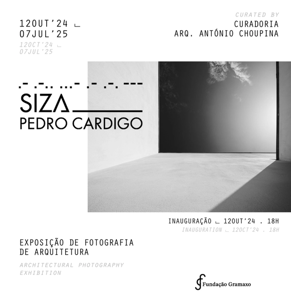 Exposição de fotografia SIZA | Pedro Cardigo - Imagem de Destaque
