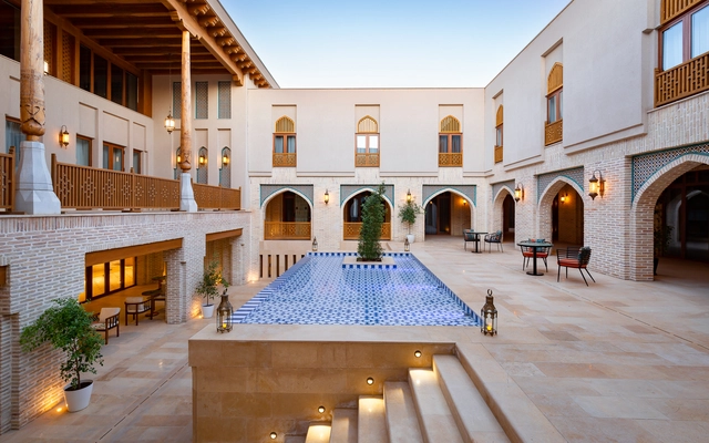 Hotel Mercure Bukhara Old Town / ARC Architects - Fotografía exterior, Hoteles, Fachada, Puerta