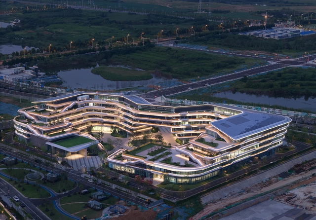 聆听未来，科大讯飞AI总部园区（一期） /  line+ studio - 建筑图, 可持续性 & 绿色设计, 城市