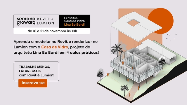 Semana Growarq - Revit e Lumion - Imagem de Destaque
