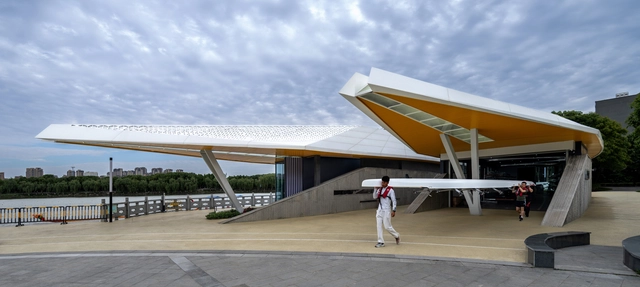 平湖市北东湖赛艇俱乐部 / 筑境设计 - 建筑图, 娱乐训练场馆