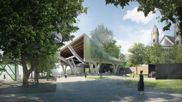 Snøhetta Wins Design Competition for Cable Car Stations in Koblenz, Germany - Featured Image