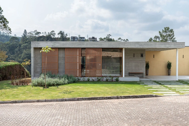 Casa Vista / OGA Arquitetura - Fotografia de Exterior, Casas, Porta, Fachada