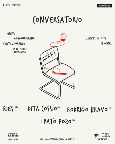 Holder Objects presenta conversatorio sobre diseño latinoamericano contemporáneo en el contexto internacional - Imagen Principal