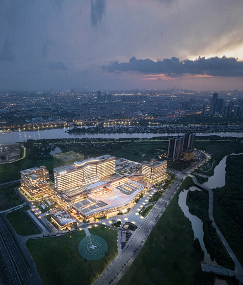 花园式医院，美的·和祐医院 / BAIDI - 建筑图, 医院, 城市