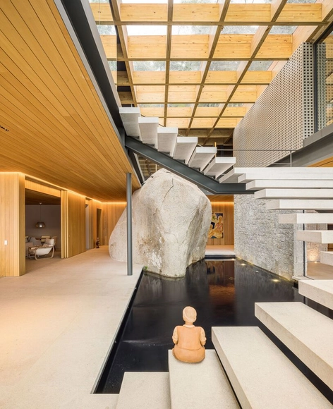 Residência AEA  / Jacobsen Arquitetura - Fotografia de Interiores, Casas, Escada, Fachada