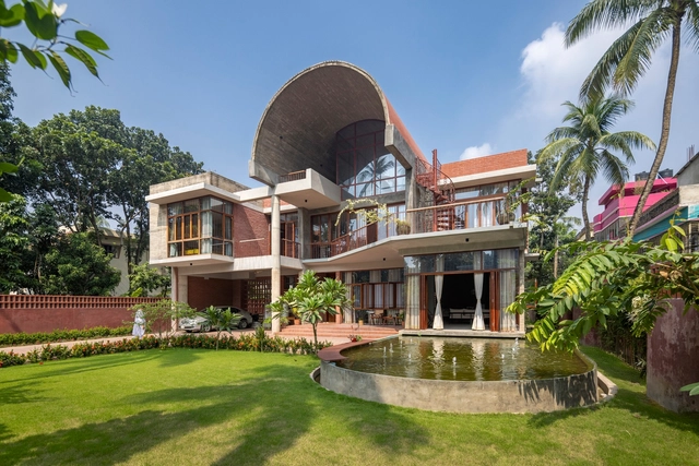 Casa Shesher Kobita / Studio Morphogenesis - Fotografia de Exterior, Casas, Fachada