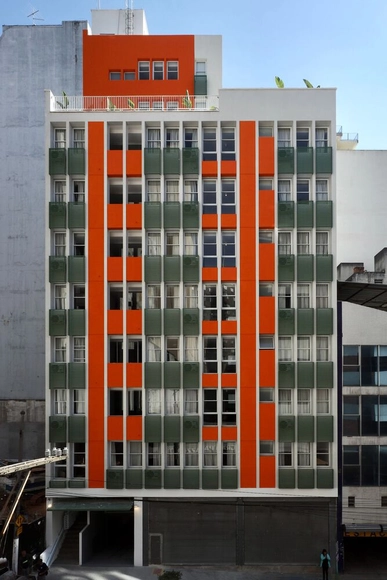 Edifício Arinda / André Vainer Arquitetos - Fotografia de Interiores, Residencial, Fachada