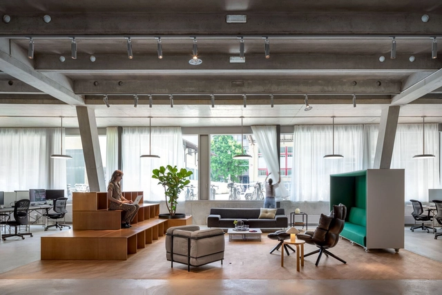 Dynamic Frame Office Building / balbek bureau + EM2N - Interior Photography, Offices Interiors, Chair