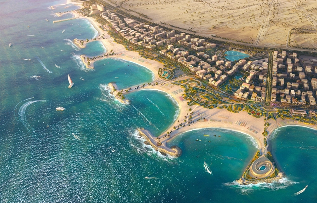 Foster + Partners Reveals Design for a Beachside Master Plan in Bahrain - Featured Image