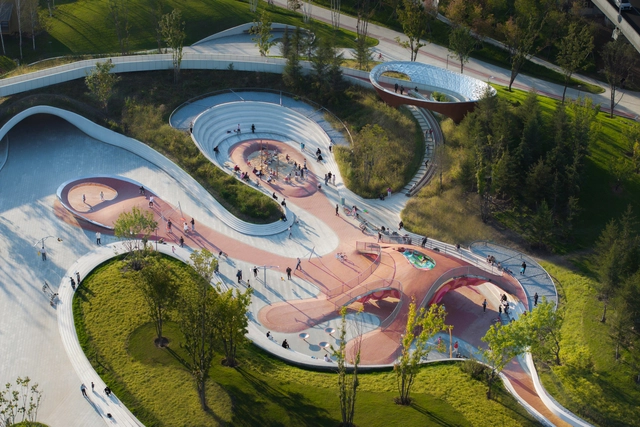 Parque Jingyue / SHUISHI - Puentes
