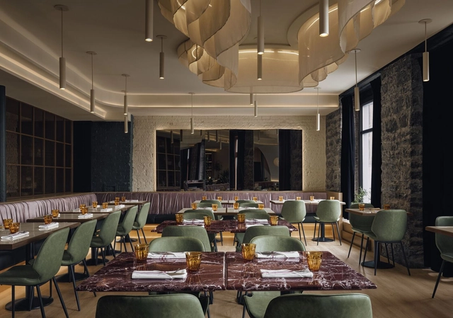 Hayat Restaurant / Ivy Studio - Interior Photography, Restaurant & Bar Interiors, Table, Chair