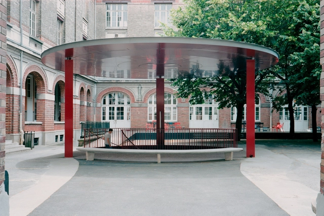 Infrastructure Isae-Supmeca Engineering School / Carriere Didier Gazeau - Interior Photography, Educational Architecture, Facade, Column, Arch