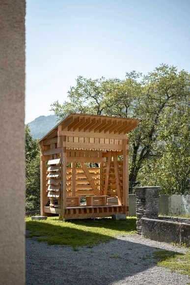 Les Planches Installation Building Element / Marina Poli + Philippe Paumelle - Landscape