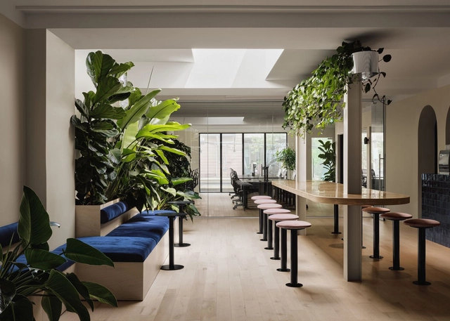 Parade Studios / Ivy Studio - Interior Photography, Office Buildings, Table