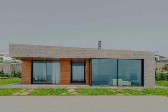 Casa Prazeres / atelier ornelas - Fotografia de Exterior, Casas, Fachada, Porta
