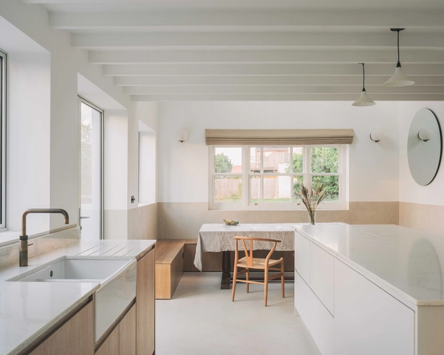 Blue House / Studio 163 - Interior Photography, Houses, Kitchen, Countertop, Sink