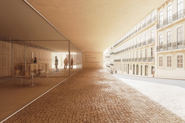 Baile Menduiña, del medio atelier y Luis Manuel Pereira ganan concurso de diseño para la remodelación y ampliación del MNAC en Lisboa - Imagen Principal