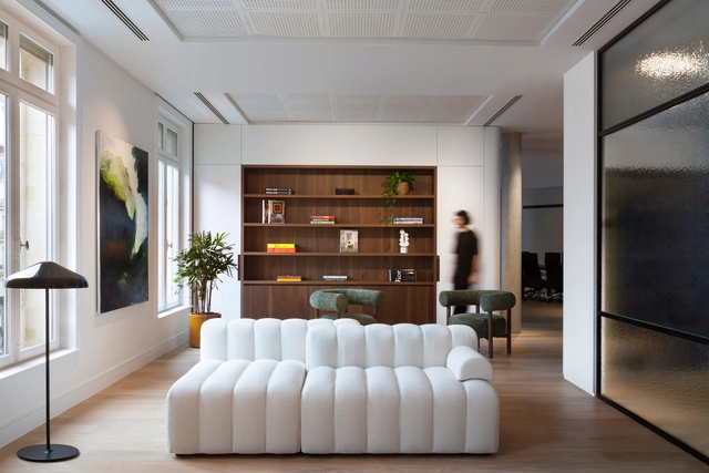Gustave Collection Office Spaces / Studio Vincent Eschalier - Interior Photography, Office Buildings, Table, Chair