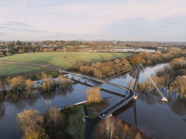 Kepax Bridge / Moxon Architects - Exterior Photography, Pedestrian Bridge