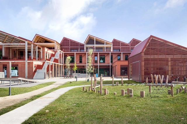 Dybkær School / Sweco Architects - Schools 