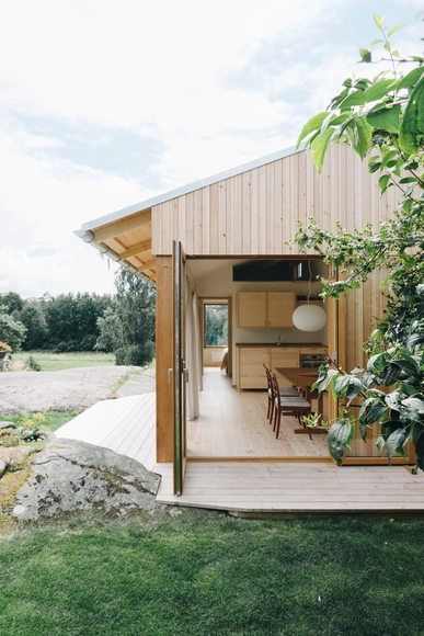 Casa de Hóspedes com Jardim / KFA arkitekter - Casas