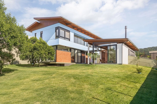 CASA TG / Desterro Arquitetos - Fotografía exterior, Casas, Jardín, Balcón