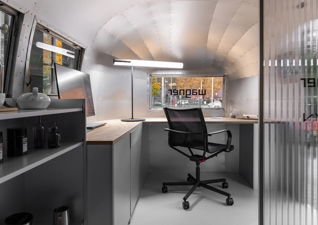 Rolling Up in Style: Wagner Transforms Airstream into Mobile Office - Featured Image