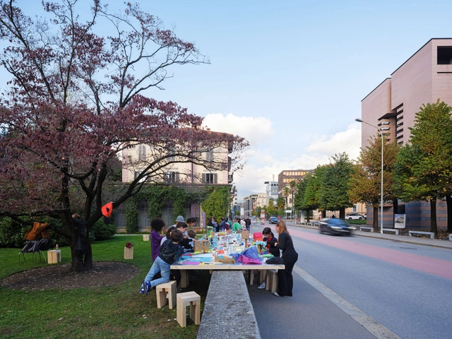 Instalation Border-Crossing / AGENCIA TPBA + Clube + Pianca Arquitetura - Exterior Photography, Installations & Structures