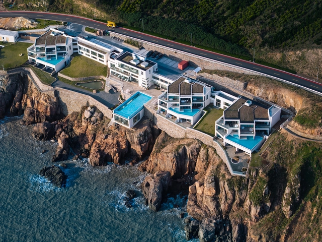 嵊泗夕会悬崖酒店 / 亦风建筑 - 建筑图, 酒店, 海岸