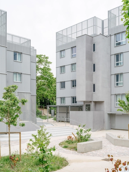 Student Residence Cergy / graal architecture - Dorms