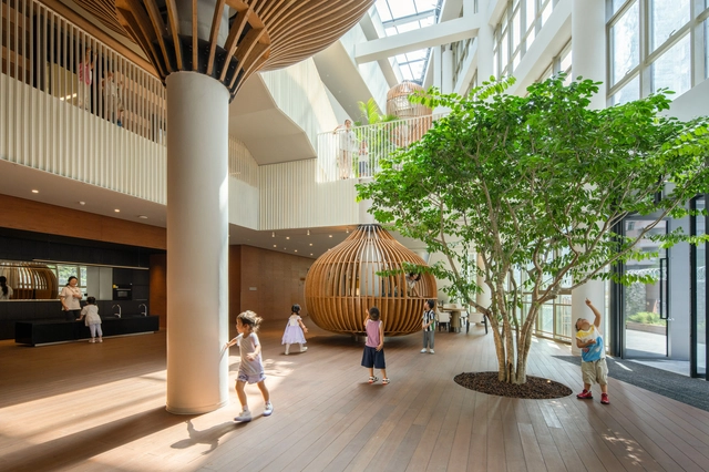 Cheer Kindergarten / HIBINOSEKKEI + Youji no Shiro - Interior Photography, Kindergarten