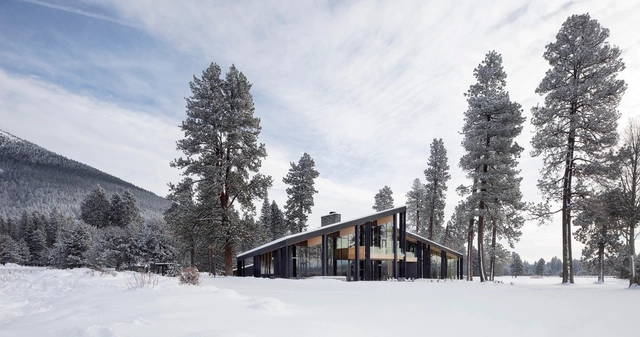 黑岩牧场小屋 / Hacker Architects - 建筑图, 旅馆