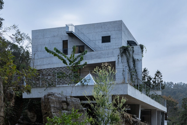 Casa Shiyangshan No. 1 / Describing Architects - Fotografía exterior, Casas, Escaleras