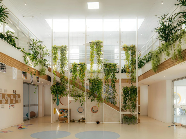 Centro de Educación Inicial Areteia Bimbully / Beltrán Miceli Arquitectos - Kindergarten
