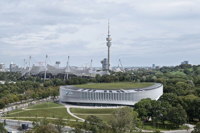 Sportarena Olympiapark Munich SAP Garden / 3XN - Exterior Photography, Stadiums