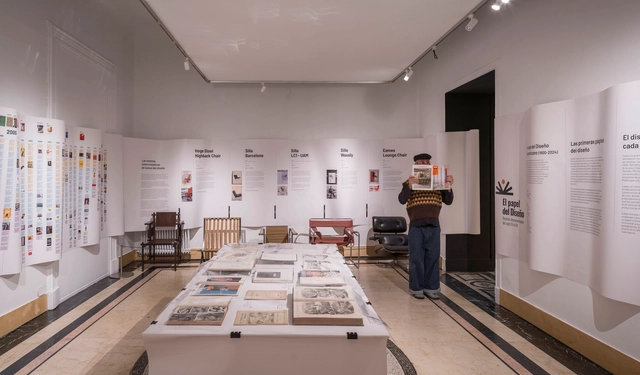 Exposición 'El papel del diseño Revistas iberoamericanas del siglo XX al XXI' / MARIANO - Fotografía interior, Museos Y Espacios De Exhibición