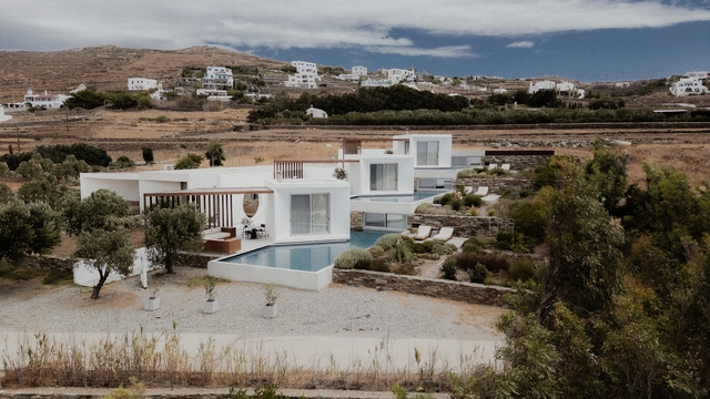 Pnoes Tinos Design Holiday Villas / Aristides Dallas Architects - Exterior Photography, Hospitality Architecture
