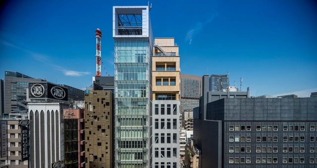 银座木盒子 - 银座高木大厦 / Tetsuo Yamaji Architects - 桑拿房